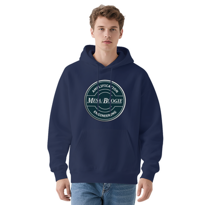 Mesa Boogie Amplification Retro Logo Black Hoodie, Cozy Music Lover Pullover