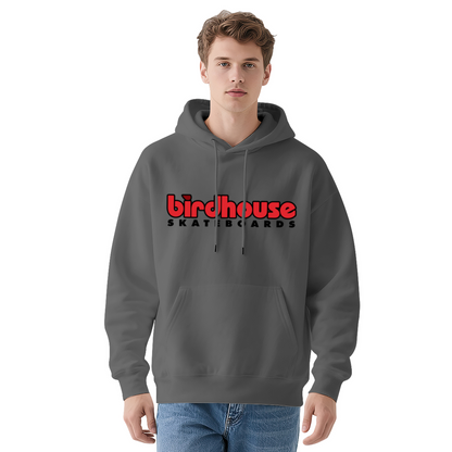 Classic Birdhouse Skateboards Logo Hoodie, Light Street Comfort