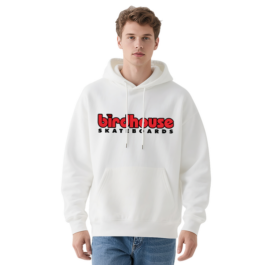 Classic Birdhouse Skateboards Logo Hoodie, Light Street Comfort