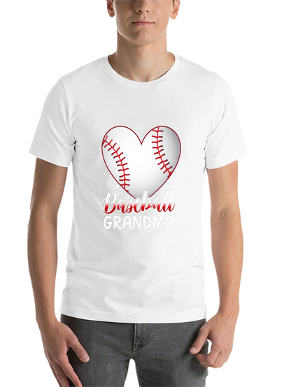 Baseball Grandma Heart T-Shirt