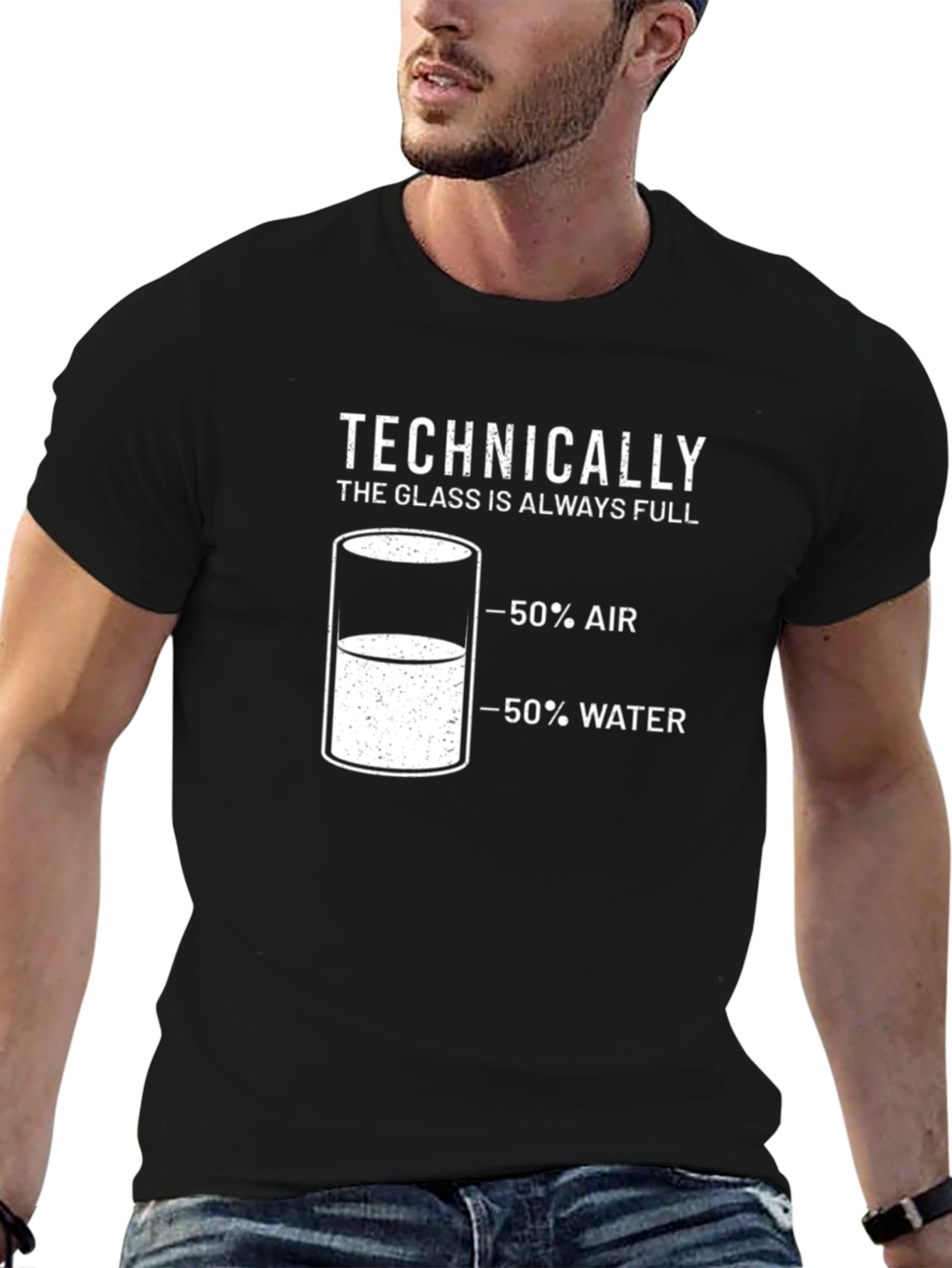 Technically The Glass is Always Full T-Shirt