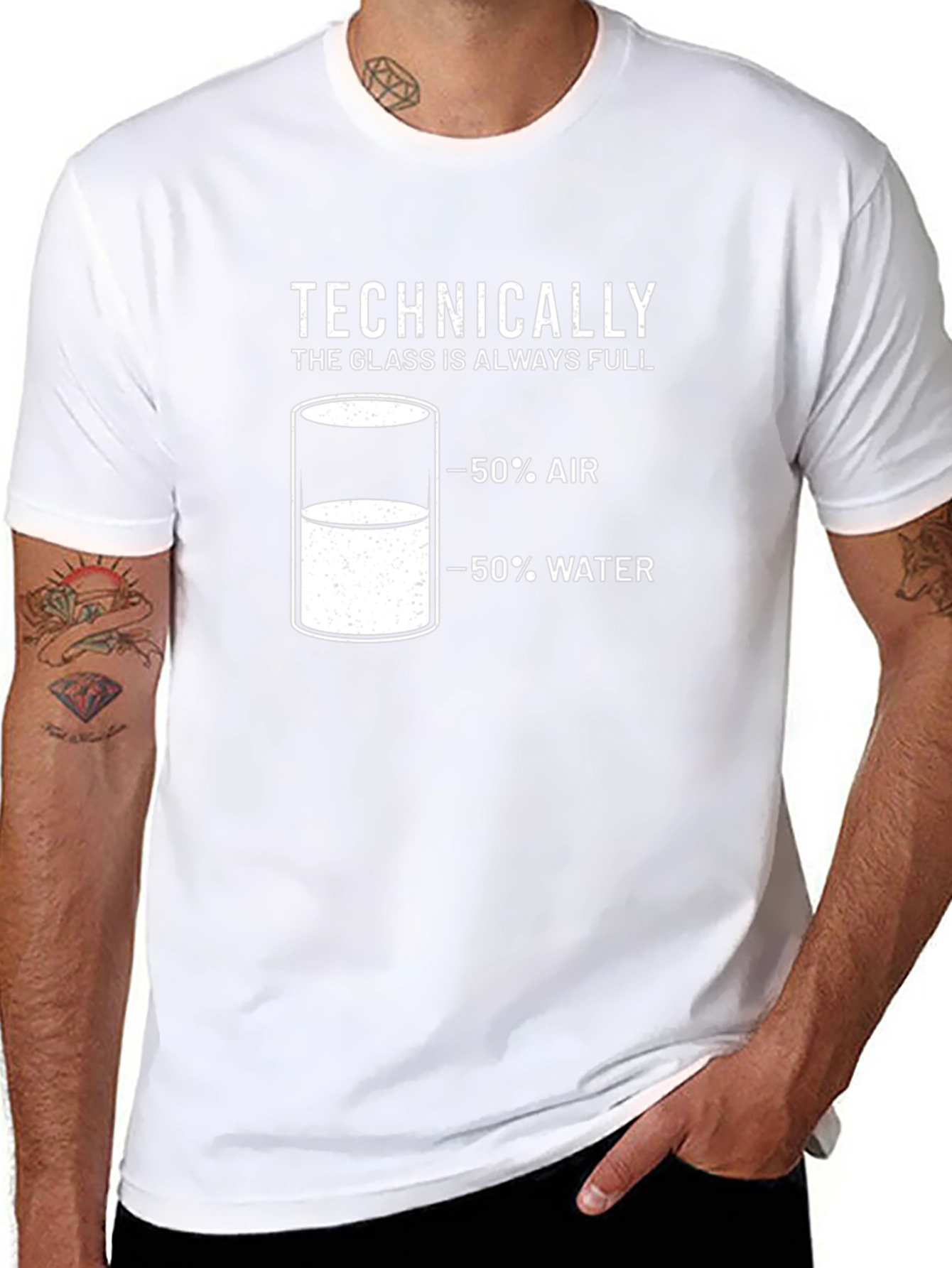 Technically The Glass is Always Full T-Shirt