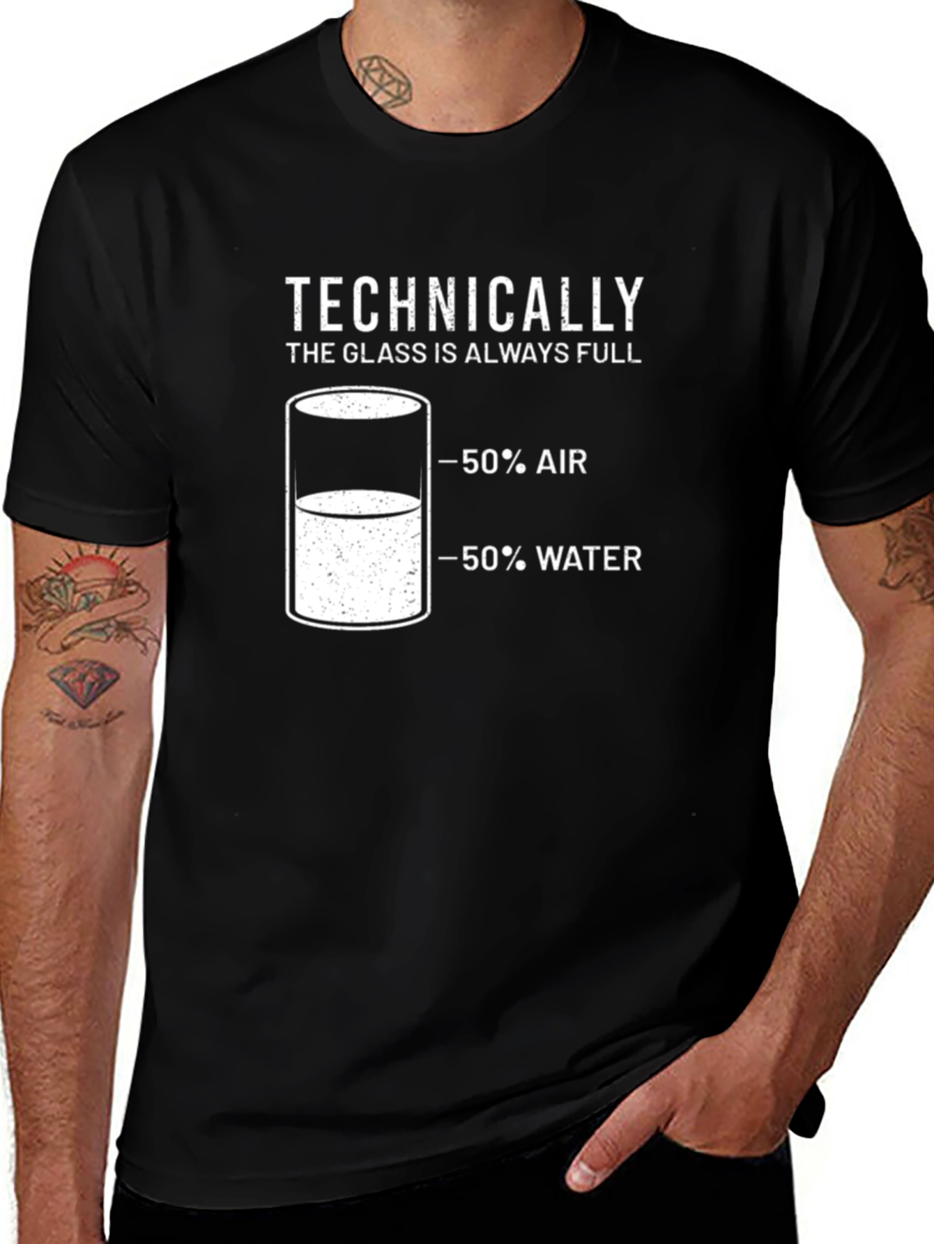 Technically The Glass is Always Full T-Shirt