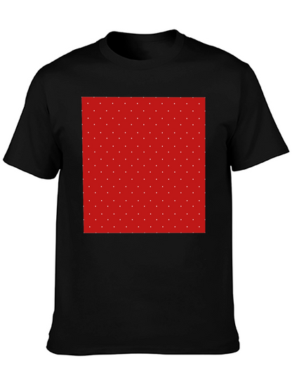 Modern Polka Dot Tee - Stylish Patterned T-Shirt