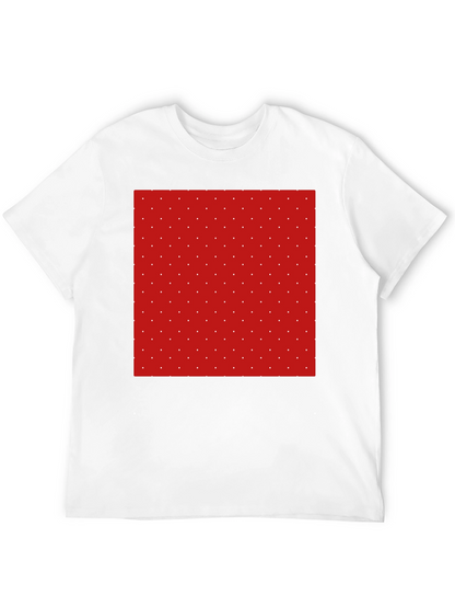 Modern Polka Dot Tee - Stylish Patterned T-Shirt