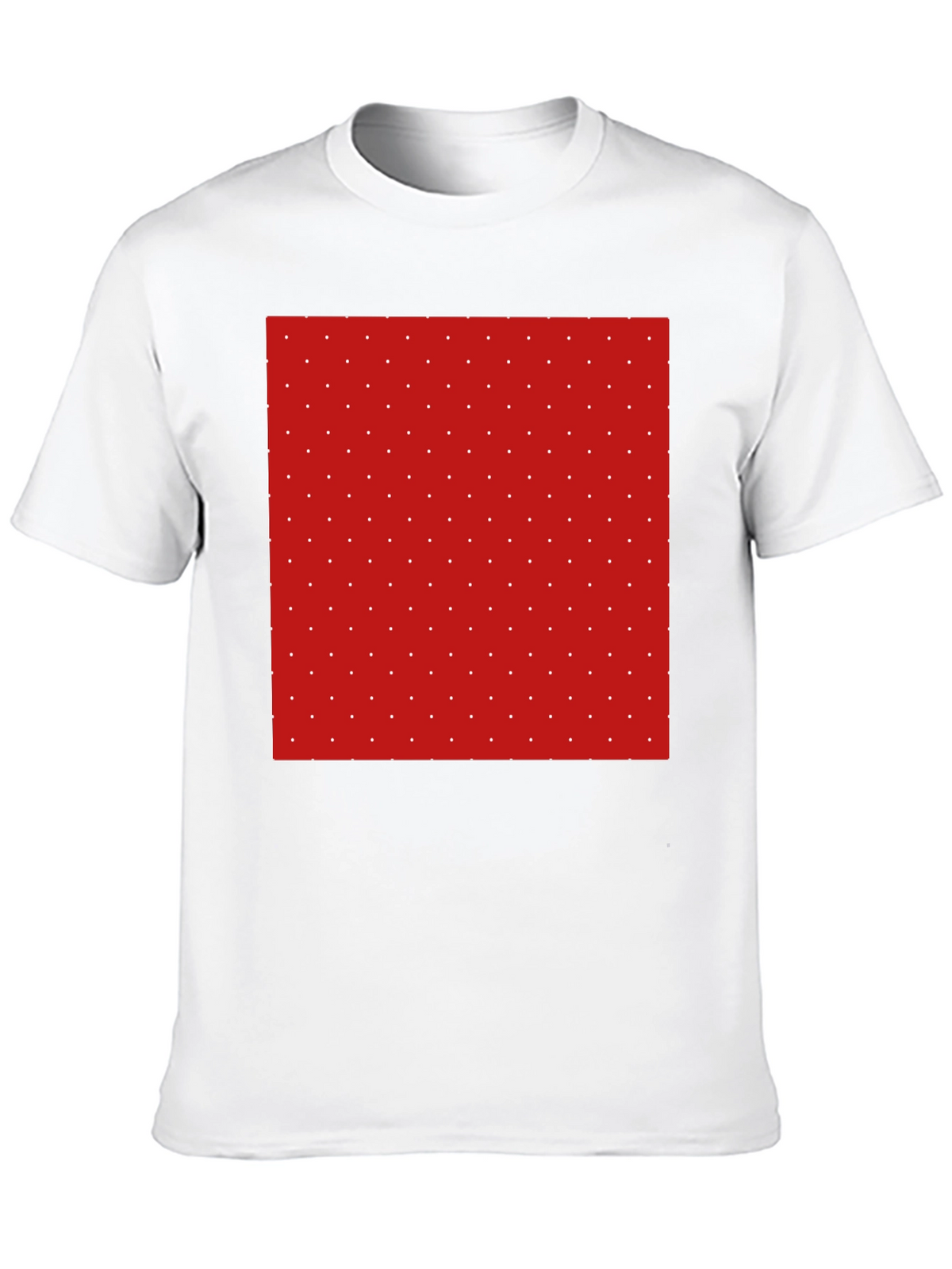 Modern Polka Dot Tee - Stylish Patterned T-Shirt