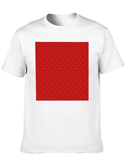 Modern Polka Dot Tee - Stylish Patterned T-Shirt