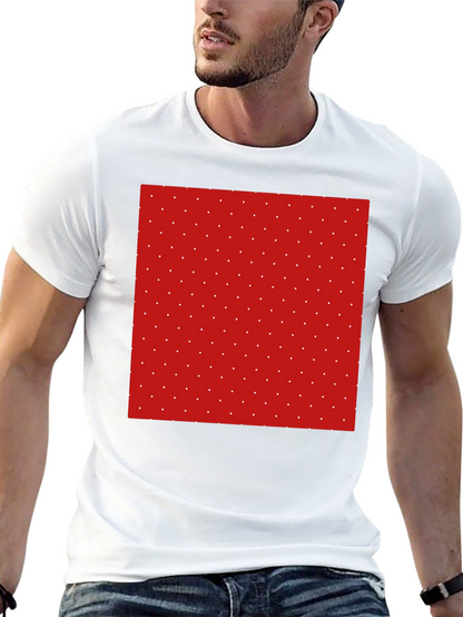 Modern Polka Dot Tee - Stylish Patterned T-Shirt