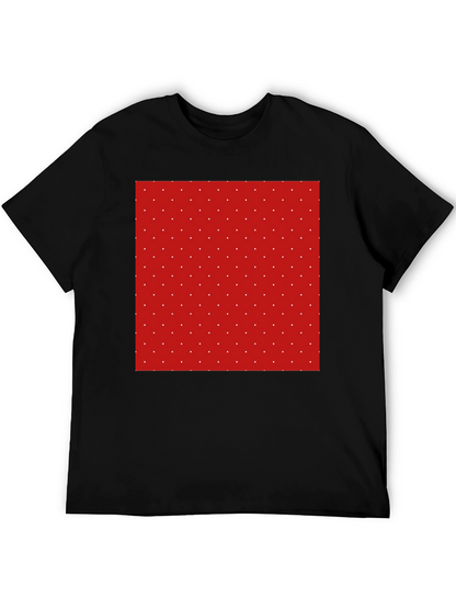 Modern Polka Dot Tee - Stylish Patterned T-Shirt