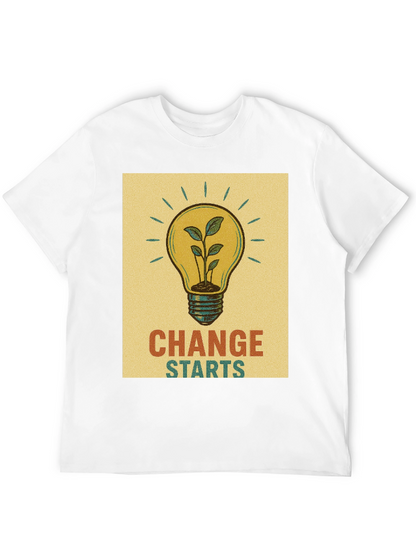 Eco-Friendly Change Starts T-Shirt