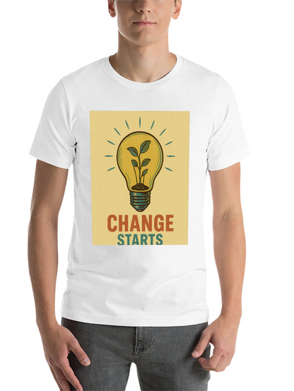 Eco-Friendly Change Starts T-Shirt