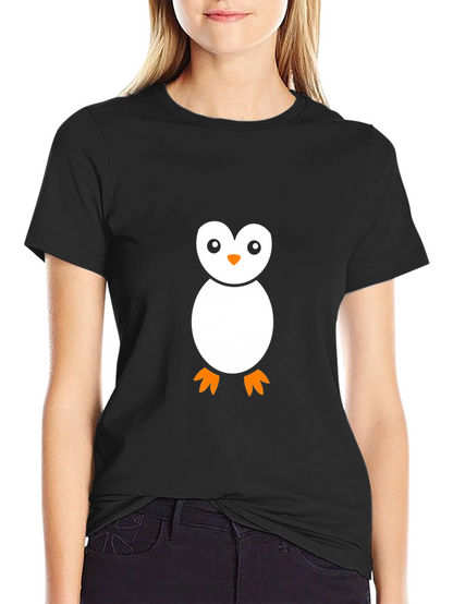 Penguin Graphic Black T-Shirt