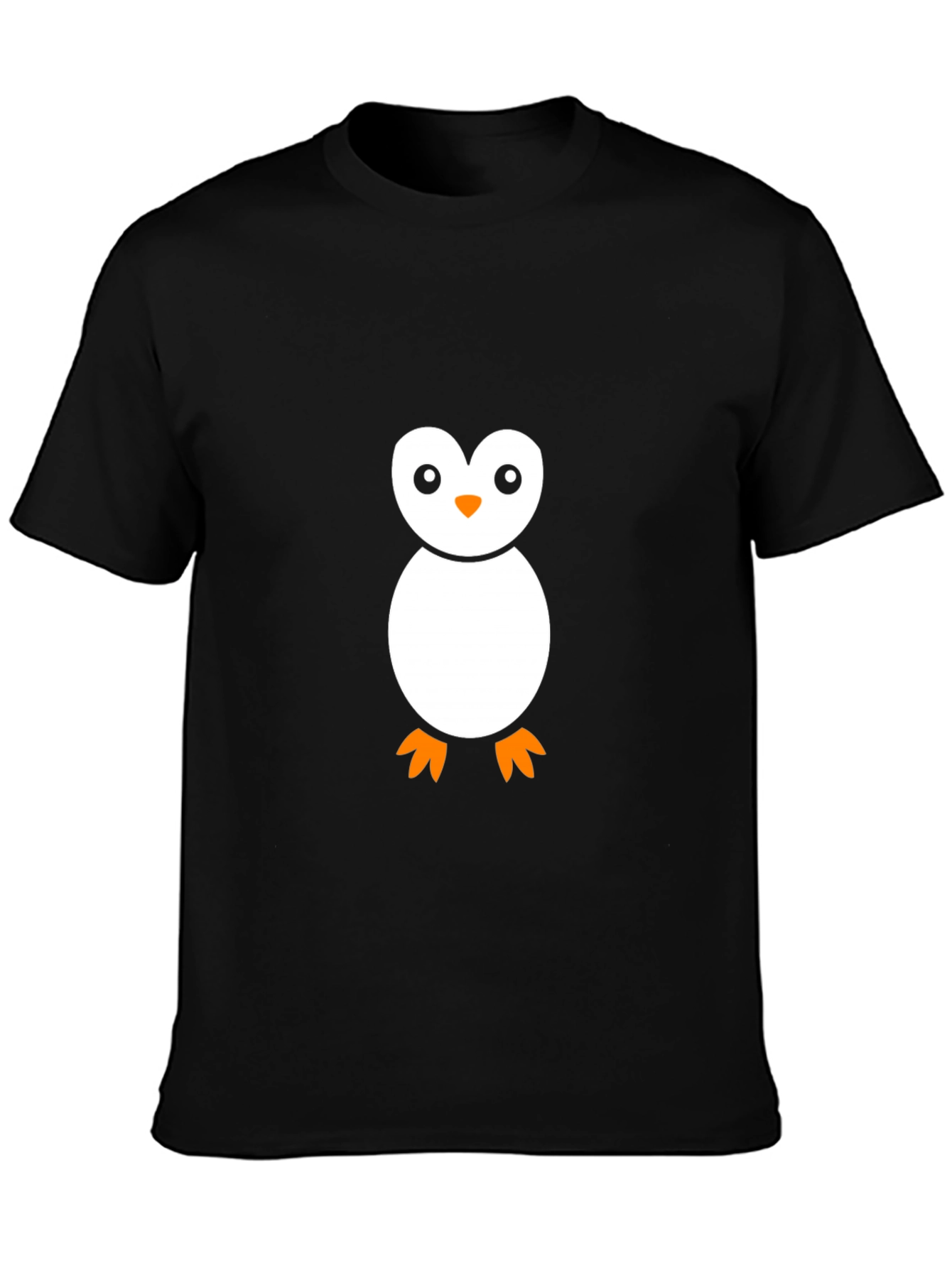 Penguin Graphic Black T-Shirt