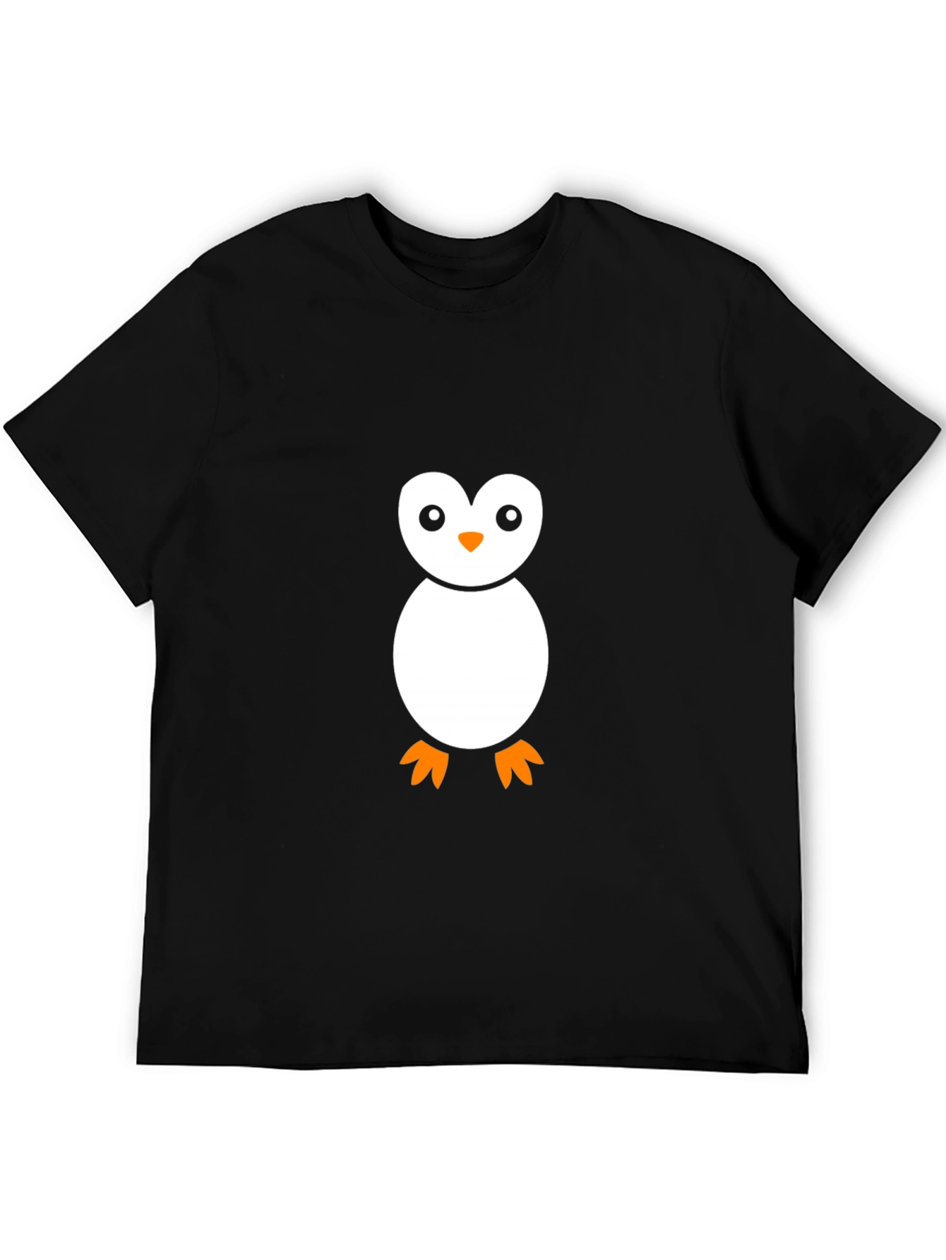 Penguin Graphic Black T-Shirt