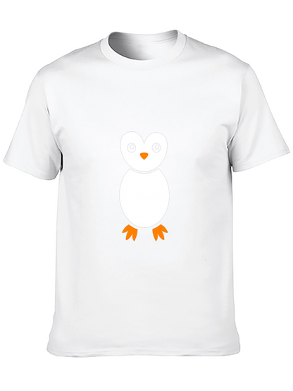 Penguin Graphic Black T-Shirt