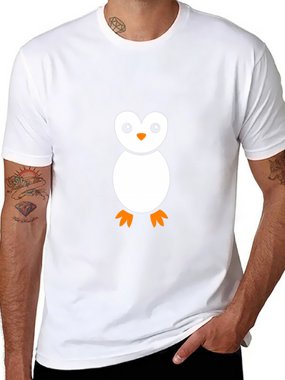 Penguin Graphic Black T-Shirt