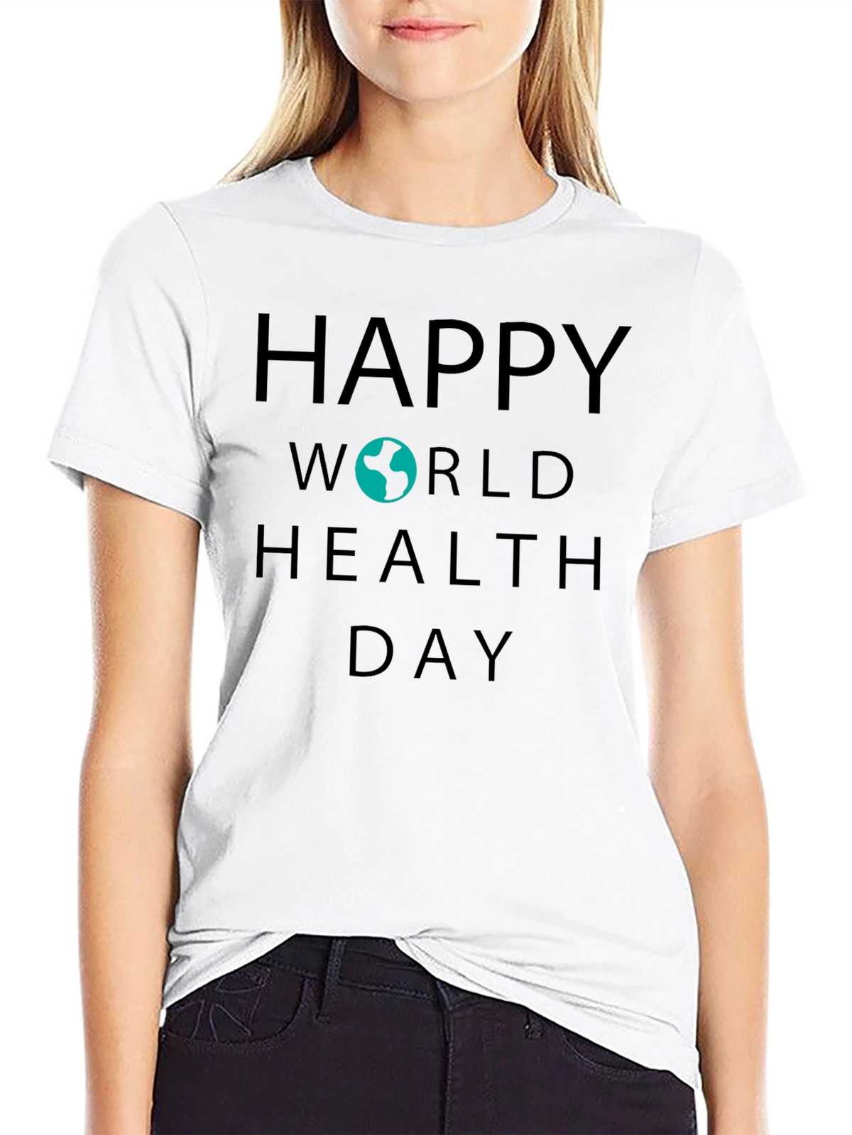 Happy World Health Day Graphic T-Shirt