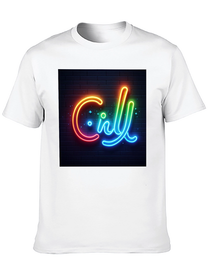 Chill Neon Graphic T-Shirt