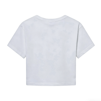 Shine Bright Unique Star Y2K Crop Tee