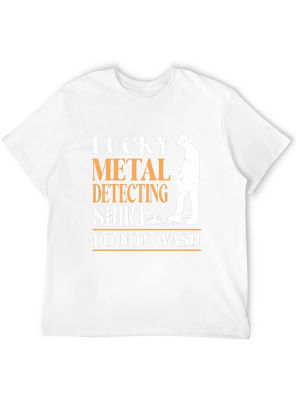 Lucky Metal Detecting Shirt - Funny Detectorist Tee