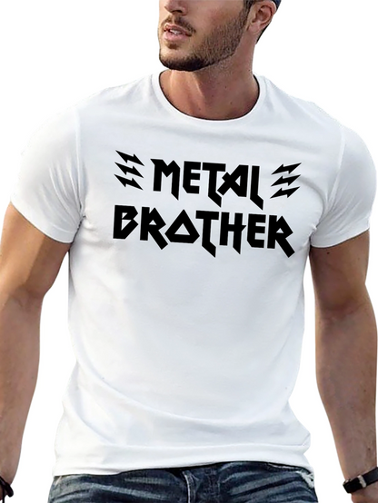 Metal Brother T-Shirt - Rock Music Fan Apparel