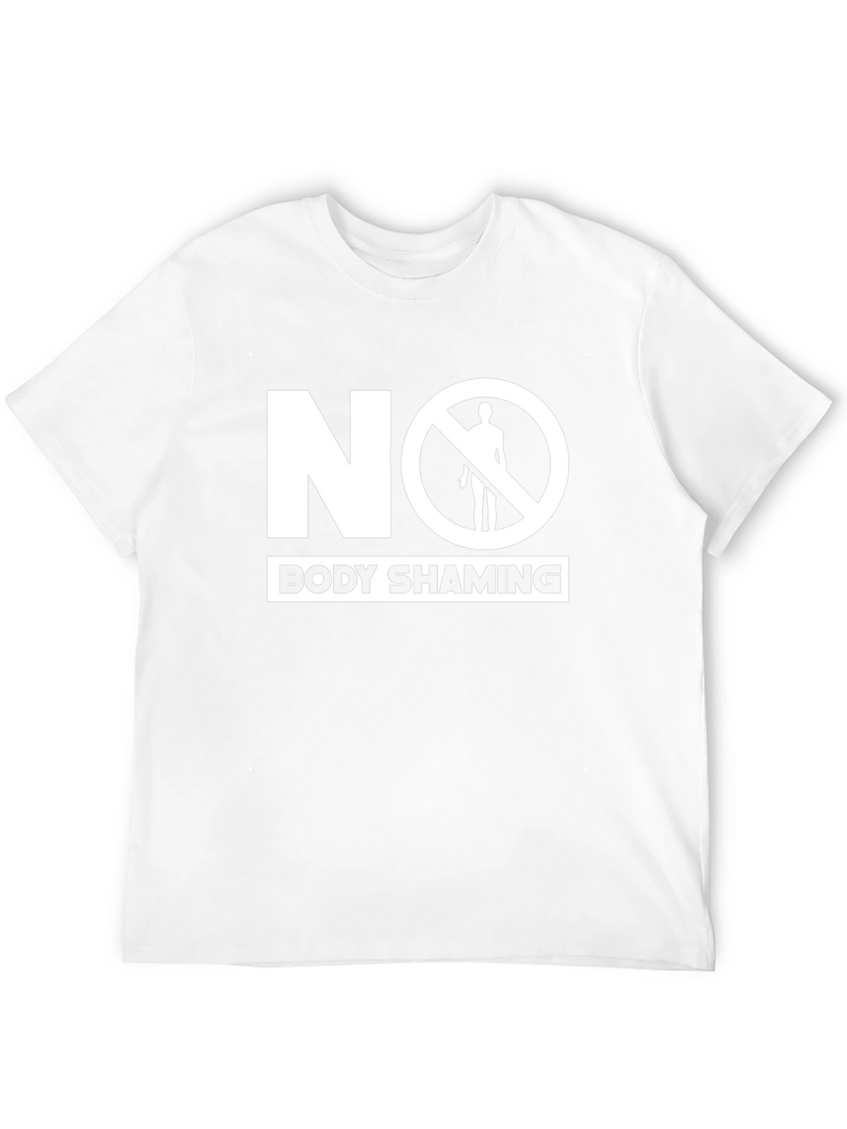 No Body Shaming T-Shirt - Empowering & Stylish