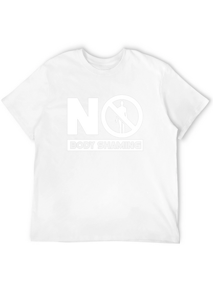 No Body Shaming T-Shirt - Empowering & Stylish