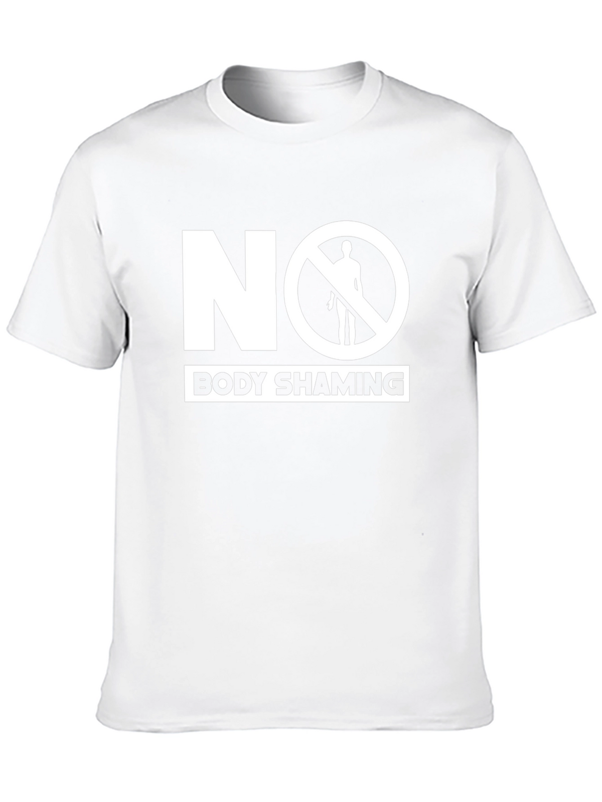 No Body Shaming T-Shirt - Empowering & Stylish