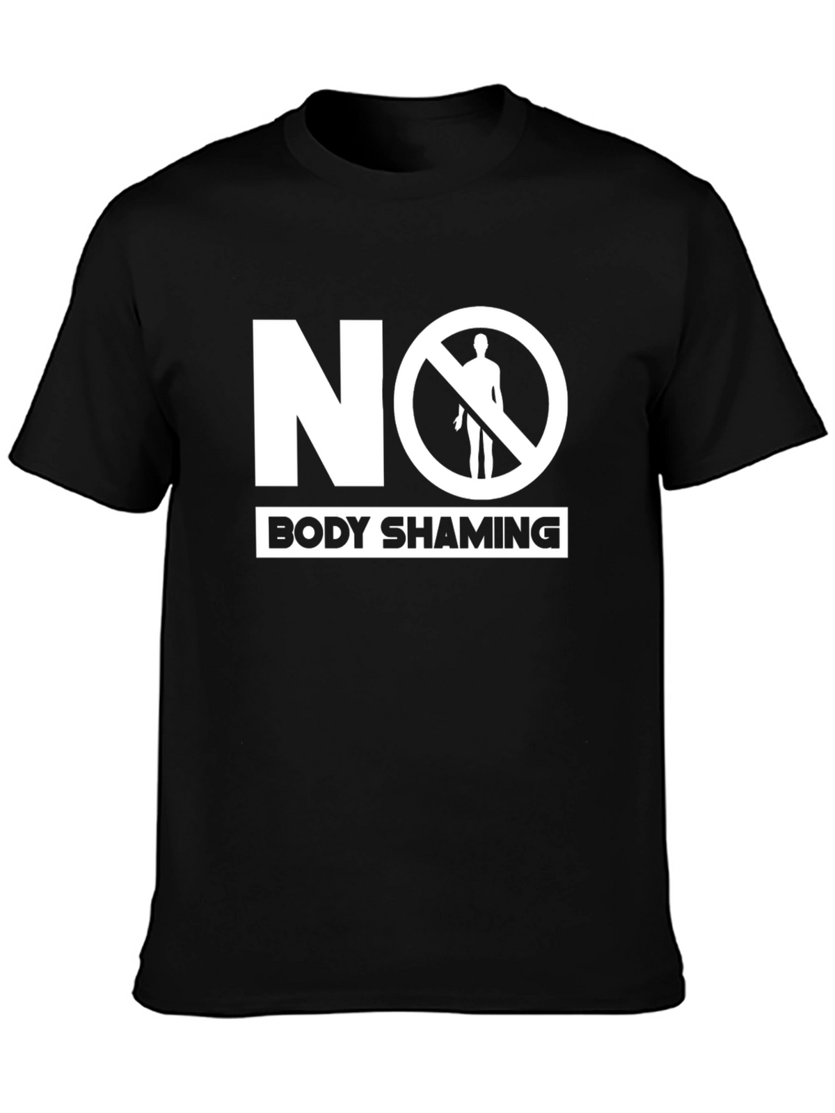 No Body Shaming T-Shirt - Empowering & Stylish