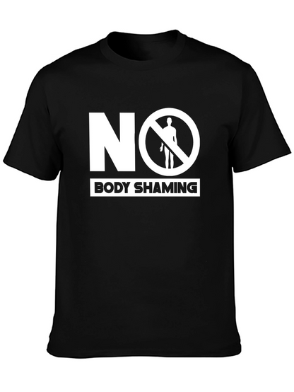 No Body Shaming T-Shirt - Empowering & Stylish
