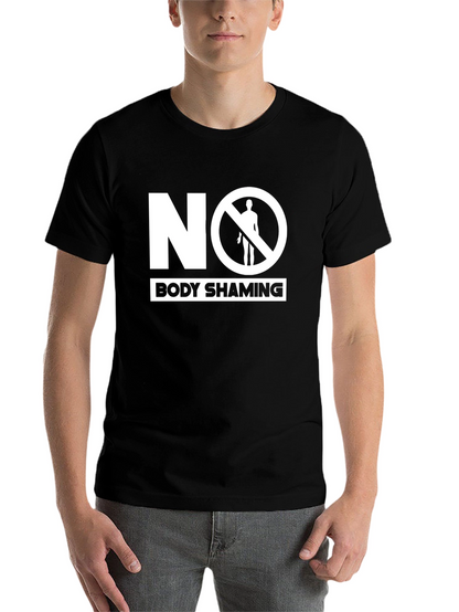 No Body Shaming T-Shirt - Empowering & Stylish