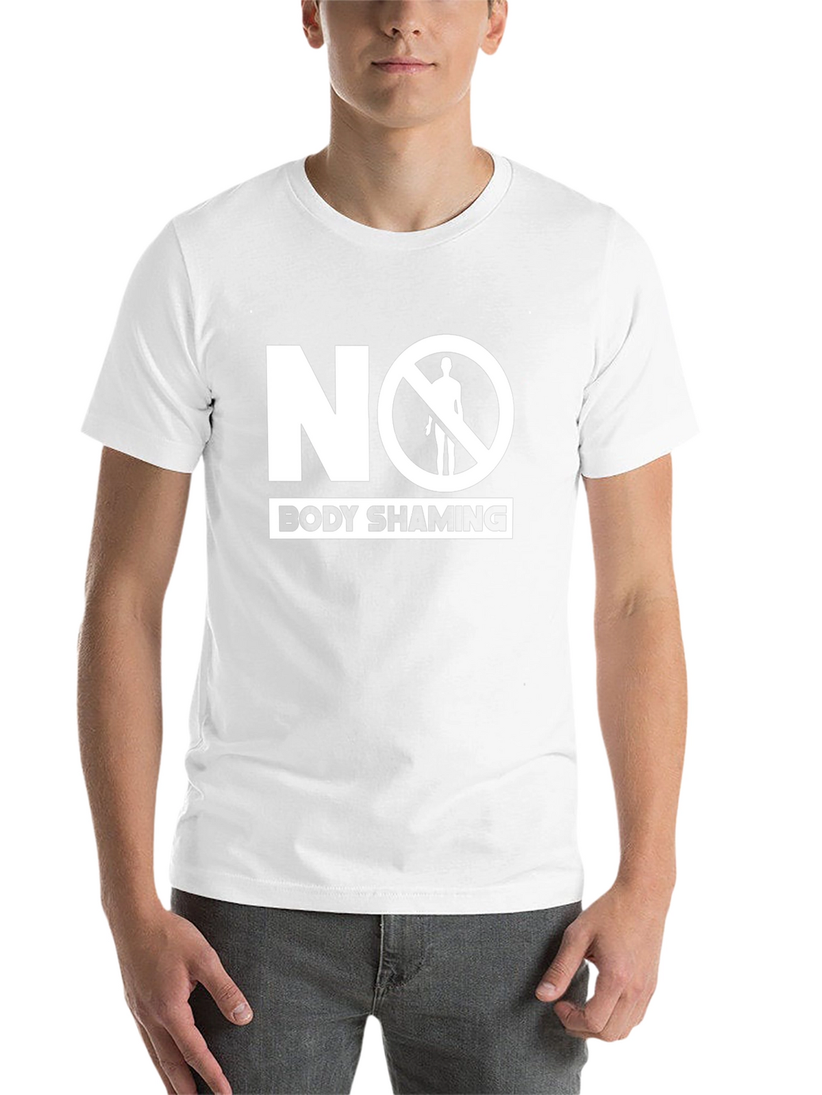 No Body Shaming T-Shirt - Empowering & Stylish