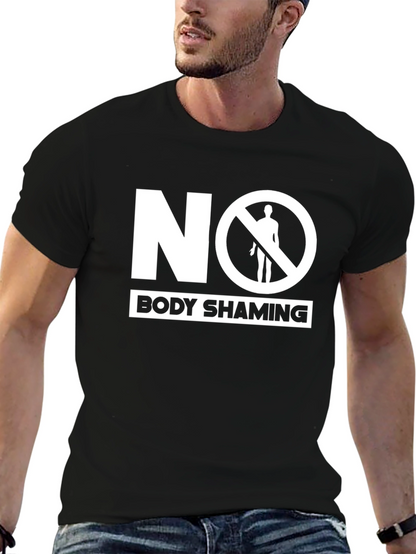 No Body Shaming T-Shirt - Empowering & Stylish