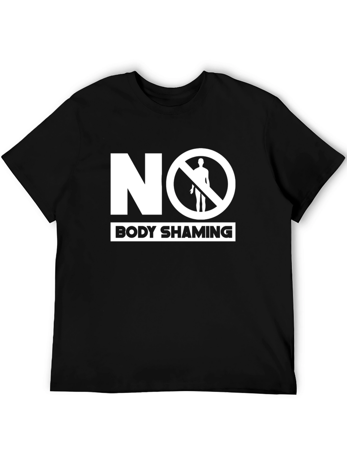No Body Shaming T-Shirt - Empowering & Stylish