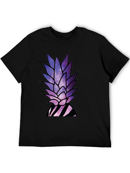 Galaxy Pineapple T-Shirt - Unique Graphic Tee