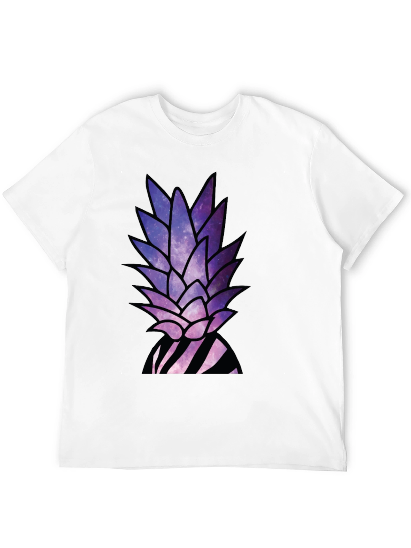 Galaxy Pineapple T-Shirt - Unique Graphic Tee