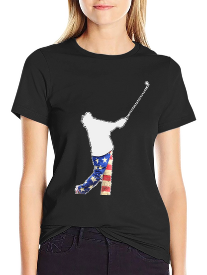 Golfing USA Flag Tee
