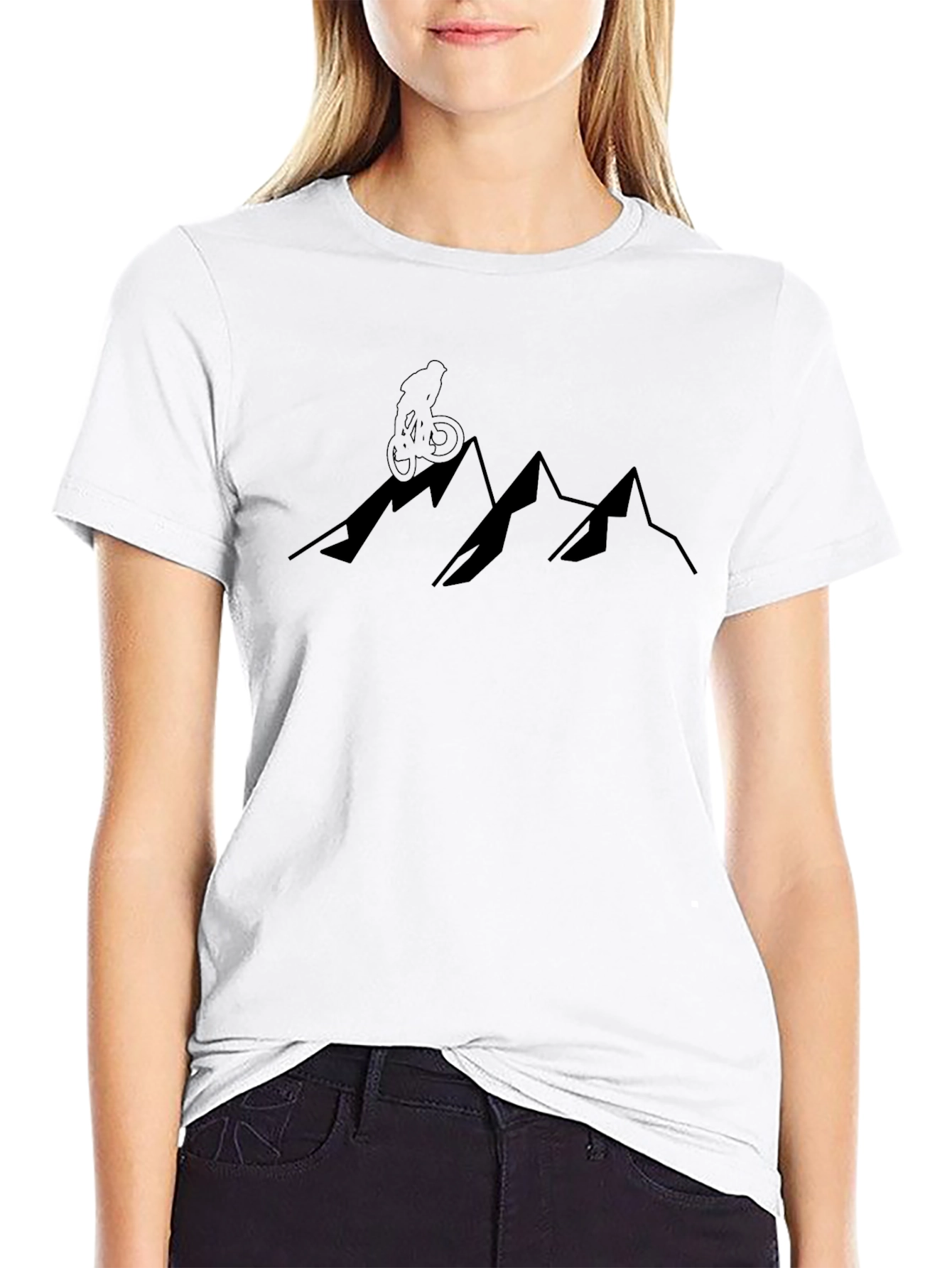 Mountain Bike Rider T-Shirt - Adventure Ready!