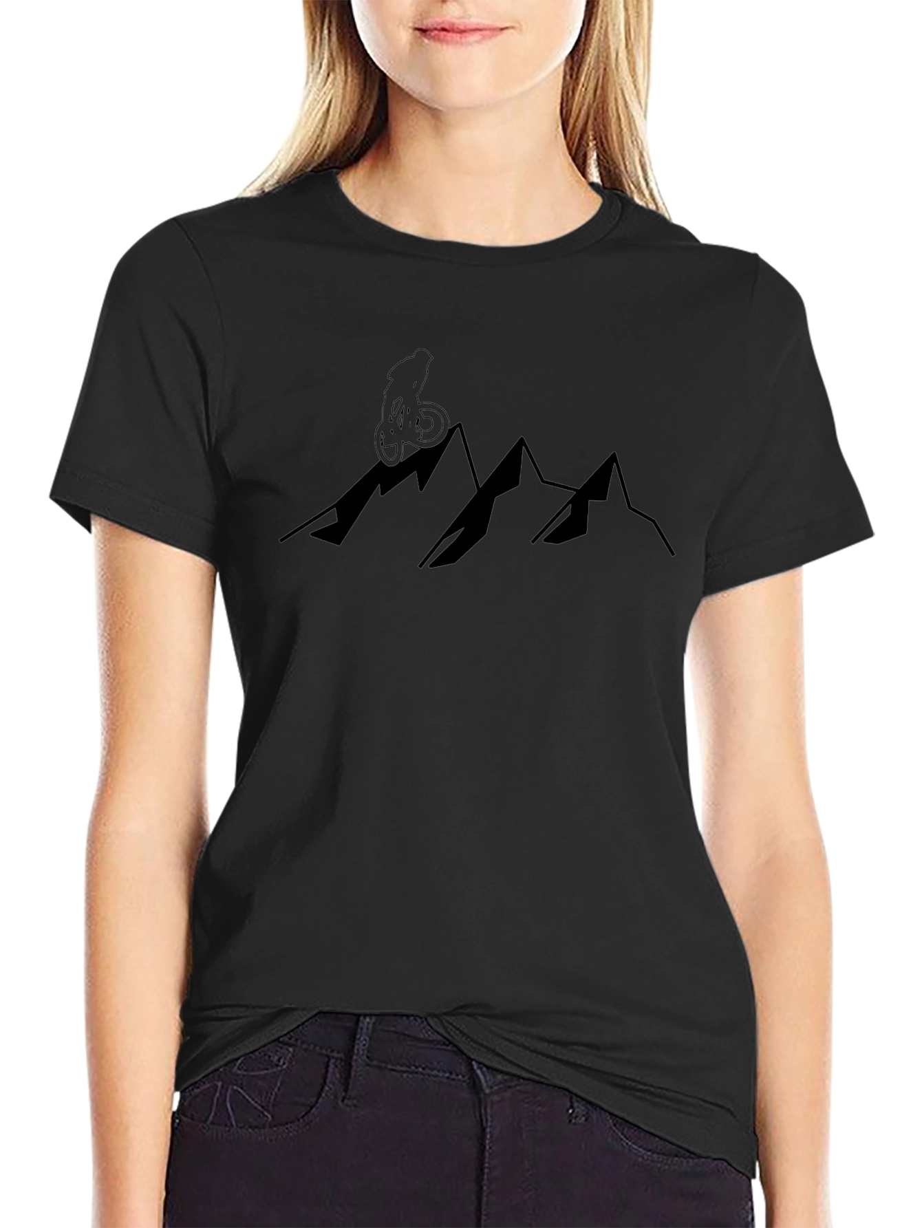 Mountain Bike Rider T-Shirt - Adventure Ready!