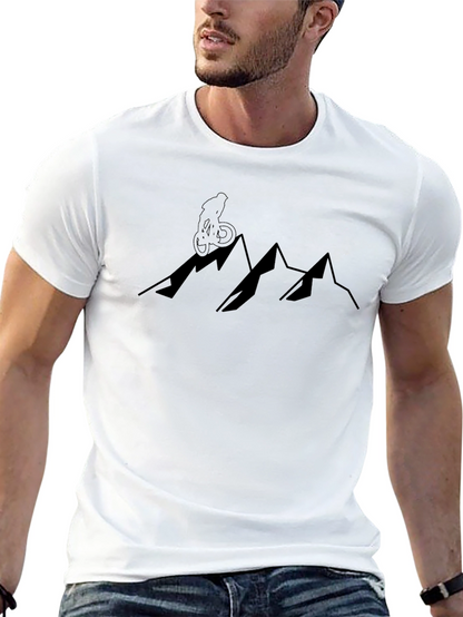 Mountain Bike Rider T-Shirt - Adventure Ready!