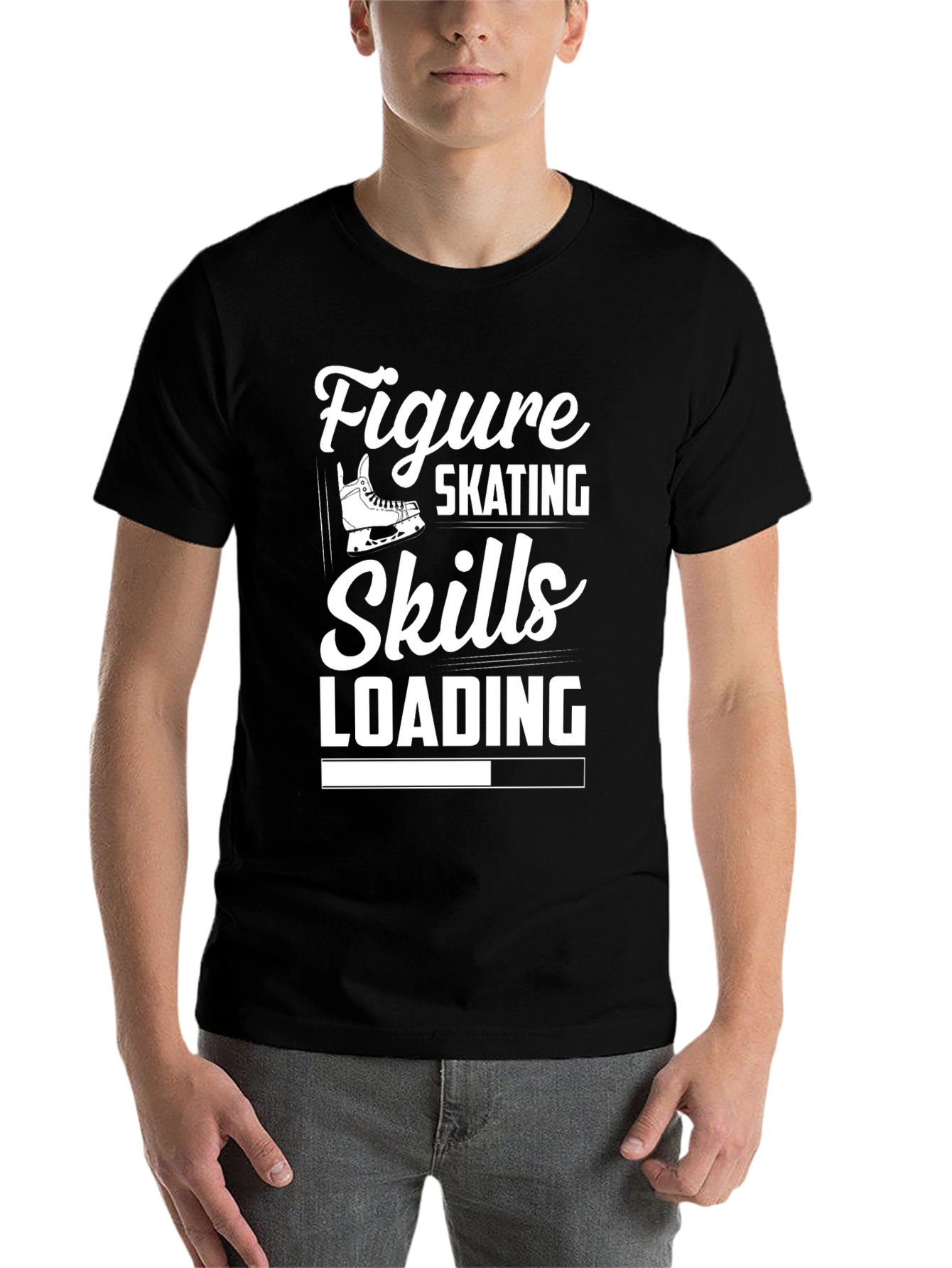 Figure Skating Skills Loading T-Shirt