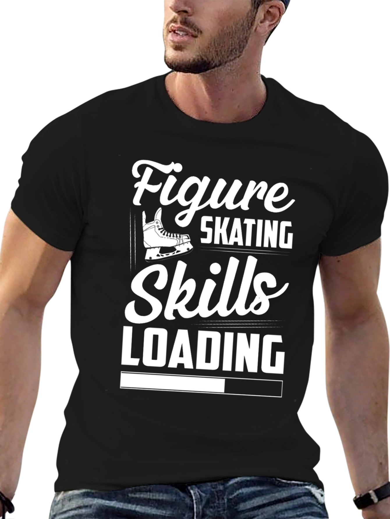 Figure Skating Skills Loading T-Shirt