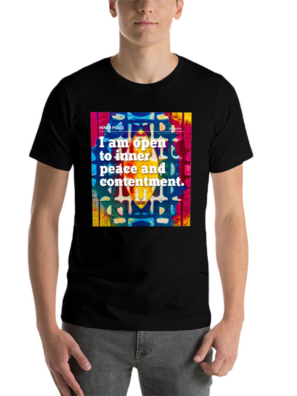 Inner Peace Affirmation T-Shirt - Positive Vibes