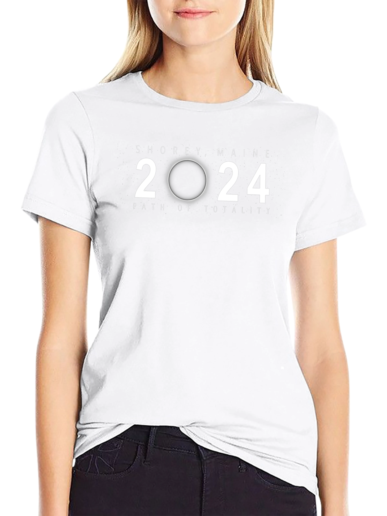 Shorey Maine 2024 Total Solar Eclipse T-Shirt