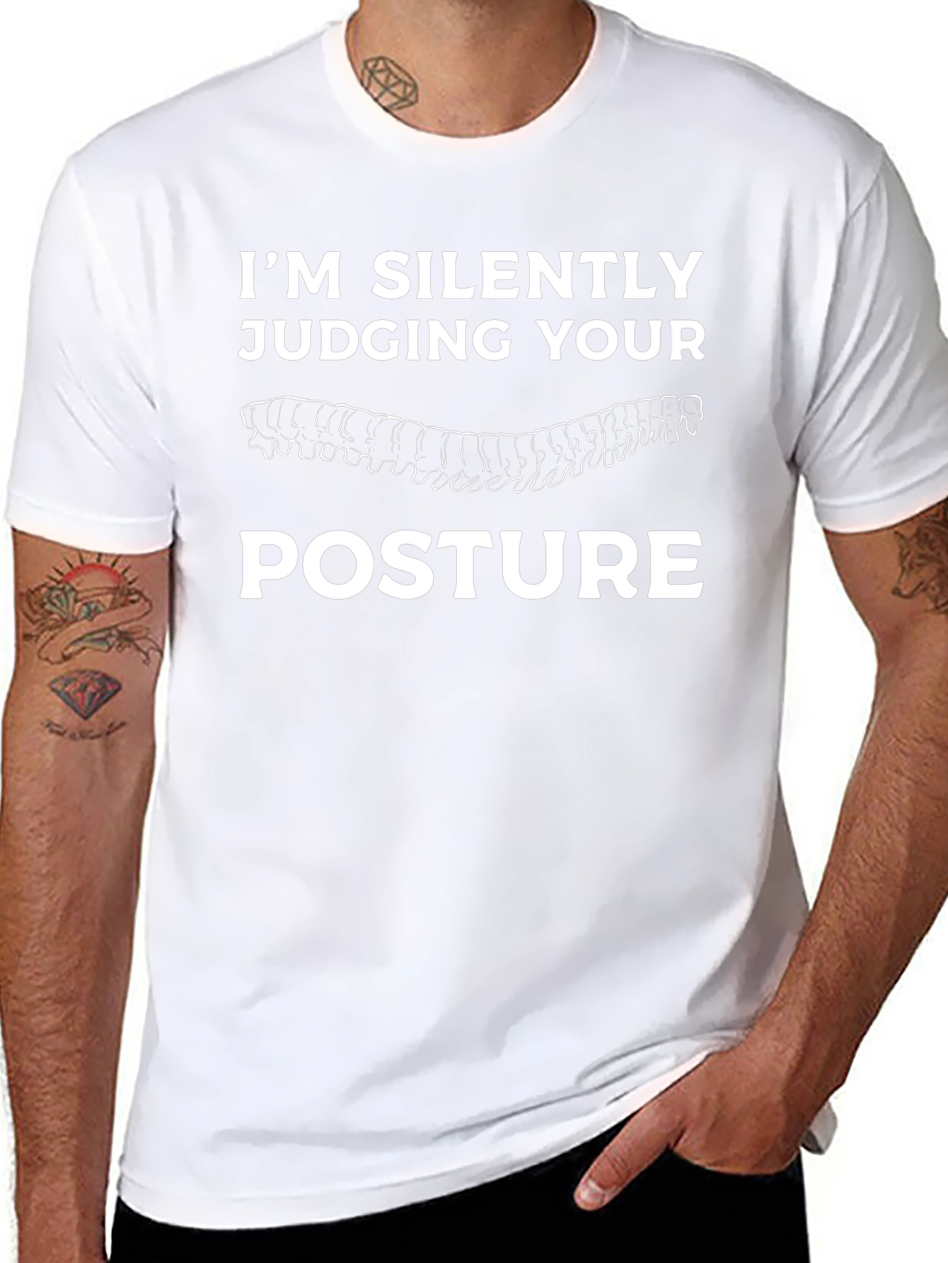 Im Silently Judging Your Posture T-Shirt