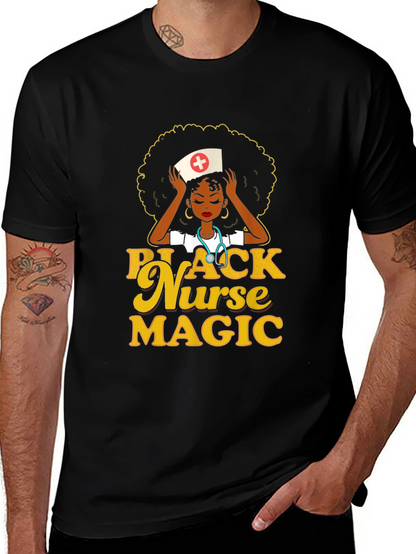 Black Nurse Magic T-Shirt