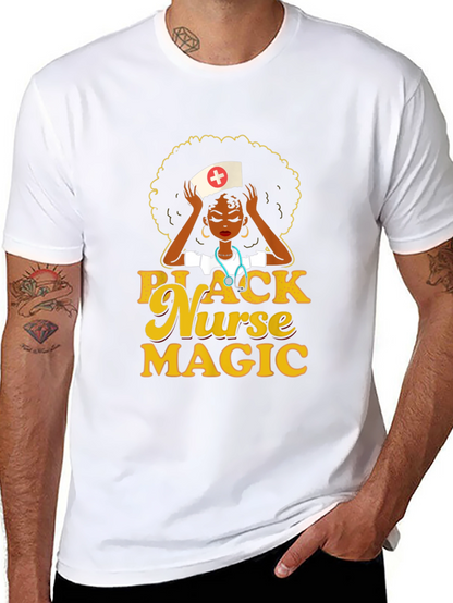 Black Nurse Magic T-Shirt