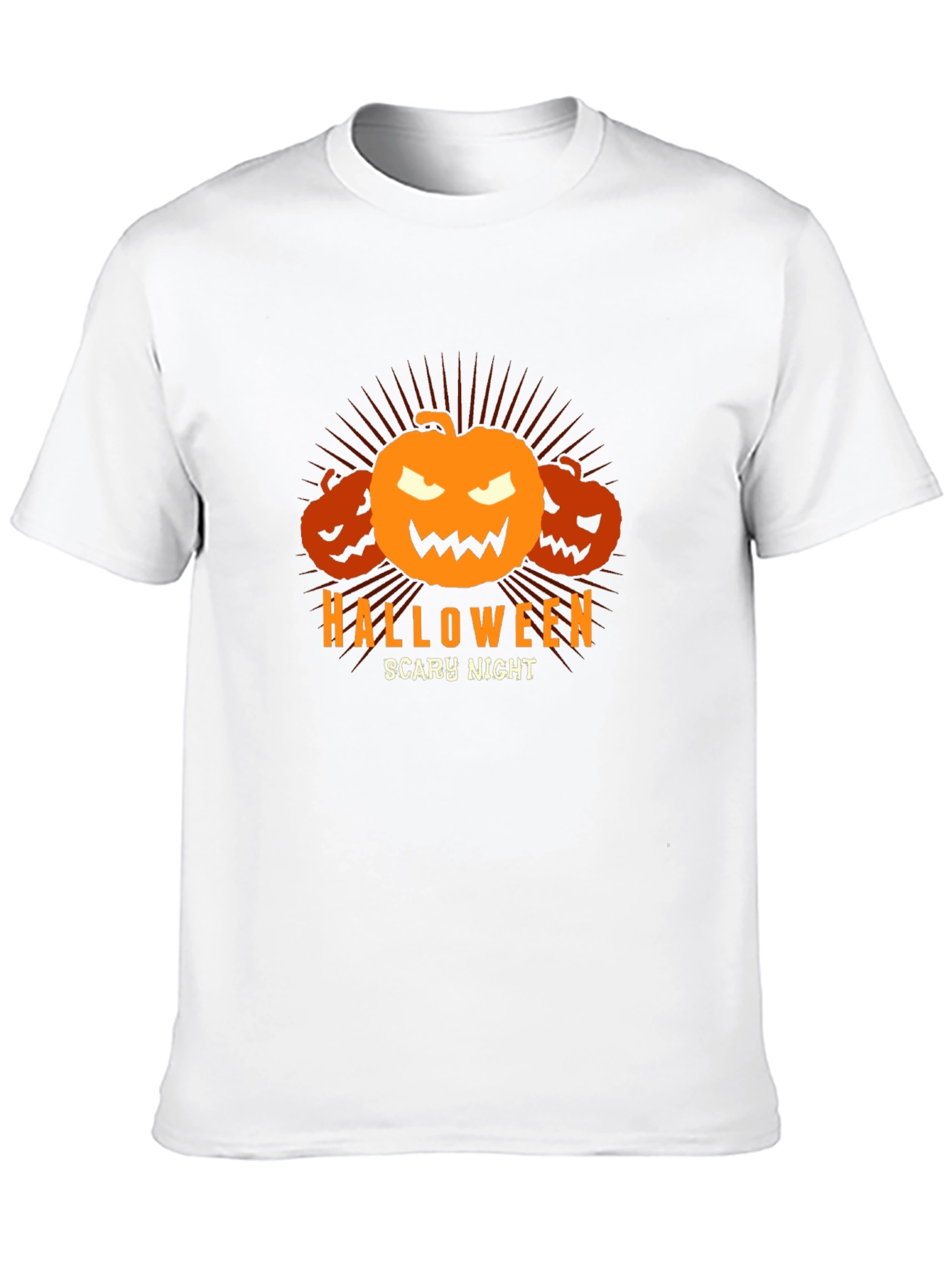 Halloween Scary Night Pumpkin T-Shirt