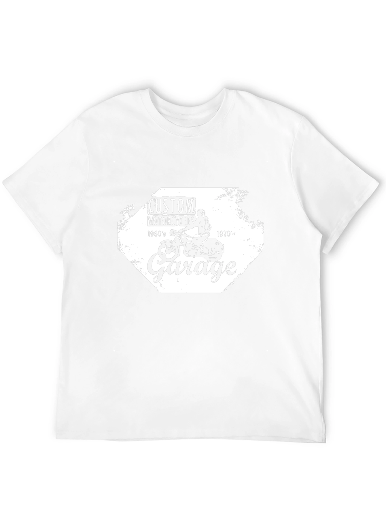 Custom Motorcycle Garage T-Shirt