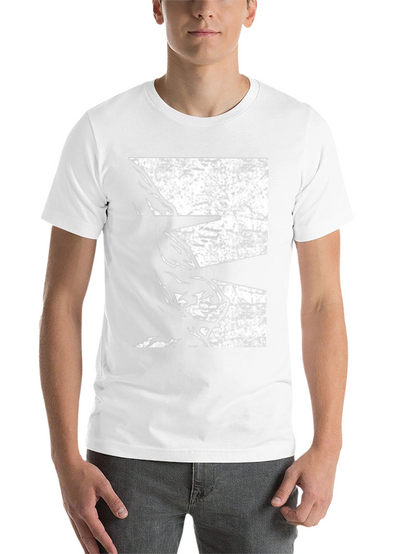 Abstract Graphic Black T-Shirt
